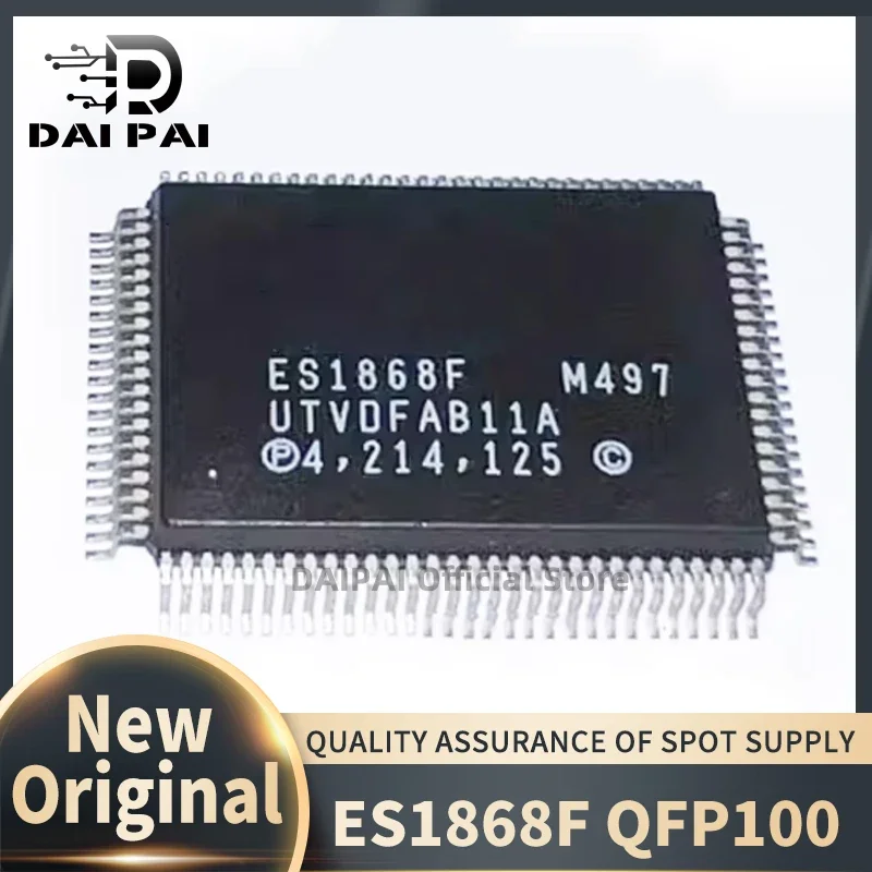 (5 unids/lote) 100% nuevo chipset original ES1868F ES1868 QFP