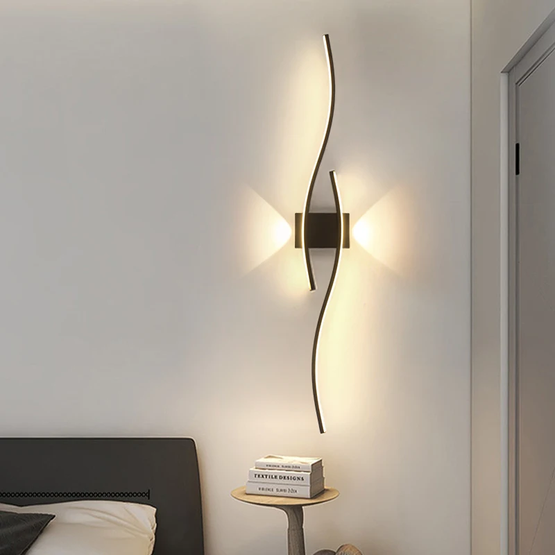 Lámpara de pared Simple moderna para cocina, luz LED de techo para sala de estar, decoración del hogar, pared de TV, dormitorio, iluminación para sala de estar