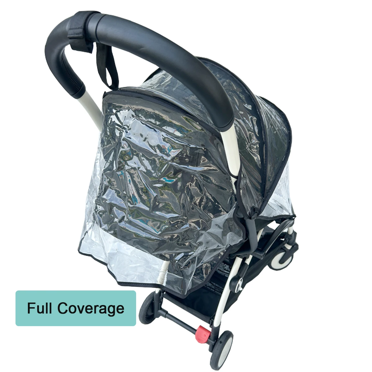 Cubierta de lluvia para cochecito para Babyzen YOYO/YOYO+/YOYO2 y Stokke YOYO3 - Protección meteorológica EVA transparente para lluvia, viento, nieve y polvo
