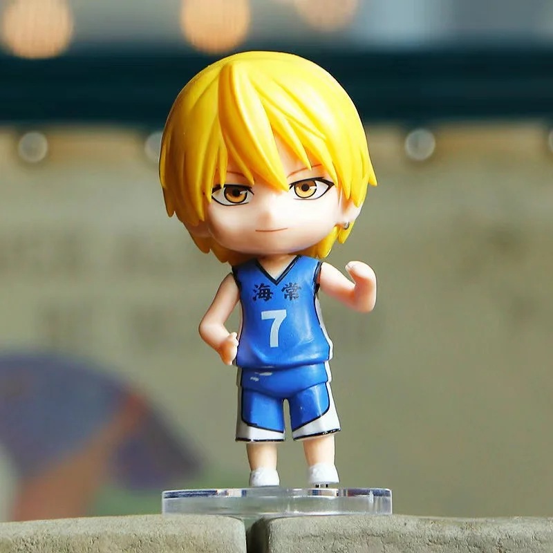 Figuras de acción de baloncesto de Kuroko, estatua de Kuroko Tetsuya Kagami Taiga, modelo de PVC, colección de equipo de baloncesto, juguete para niños, 1 Buah