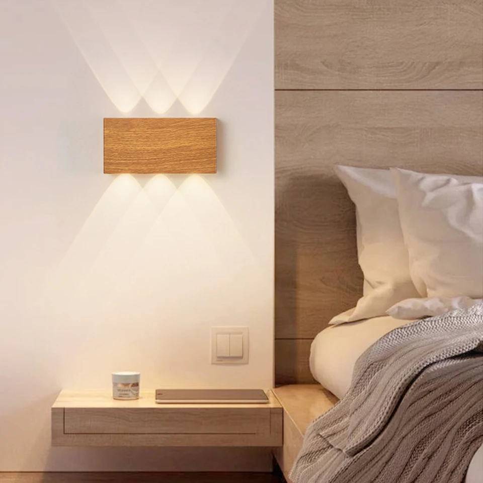 Lámpara de pared LED inalámbrica portátil, luces de pared con atenuación táctil, luz nocturna con carga tipo C, decoración para esquina de cabecera de cama, 3 colores