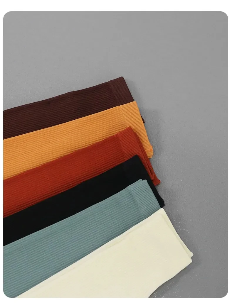 Pantalones de Yoga acanalados para mujer, mallas deportivas de cintura alta para gimnasio, mallas deportivas sin costuras para mujer, mallas de entrenamiento para correr con Control