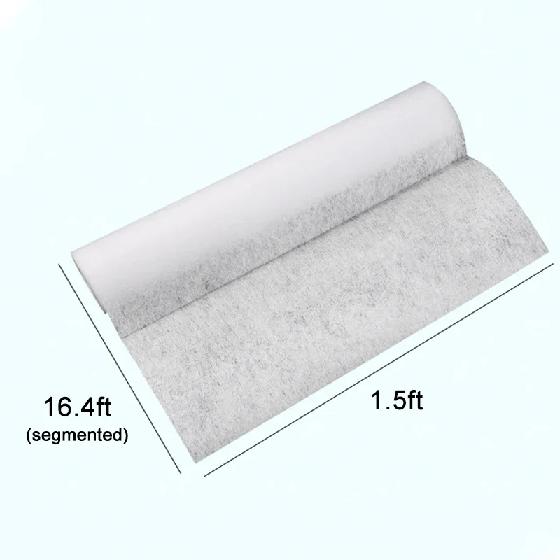 Papel de filtro de aceite de cocina de 46cm x 5M, papel absorbente no tejido, filtros de algodón antiaceite, Extractor de campana, filtro de protección del ventilador