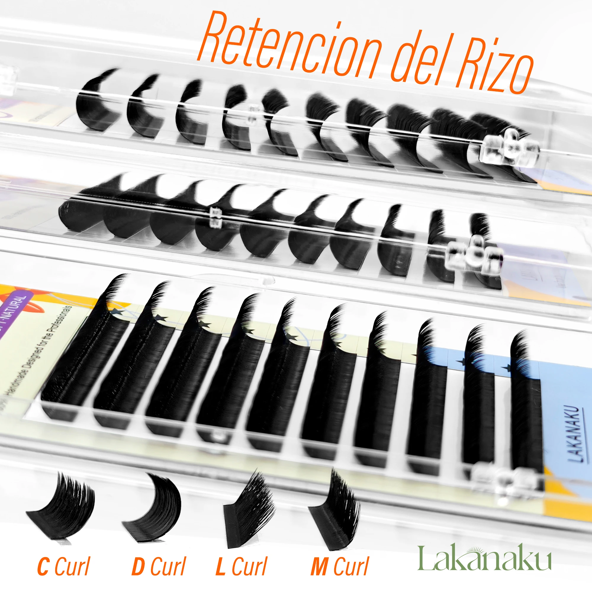LAKANAKU Cilios YY extensiones de pestañas 10 unids/set C D DD brasileño 2D YY pestañas naturales suaves prefabricadas Fans Faux Cilios