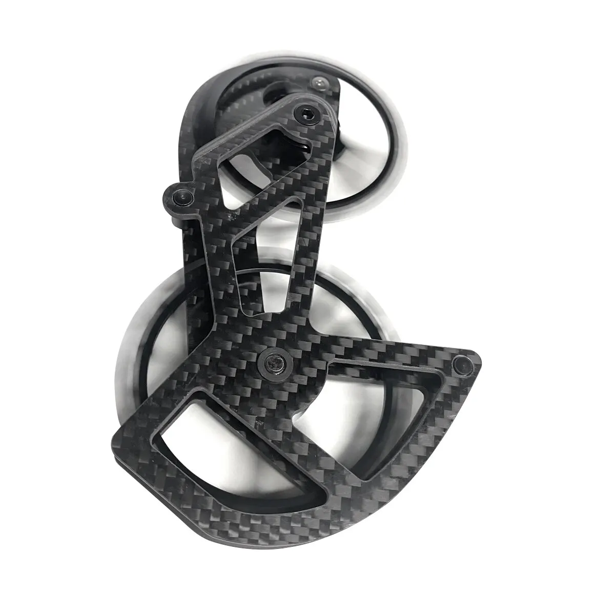 Rueda de rodamiento de cerámica LTWOO, rueda de guía de rueda trasera de fibra de carbono para Shimano 105/UT/Ultegra/DURA ACE