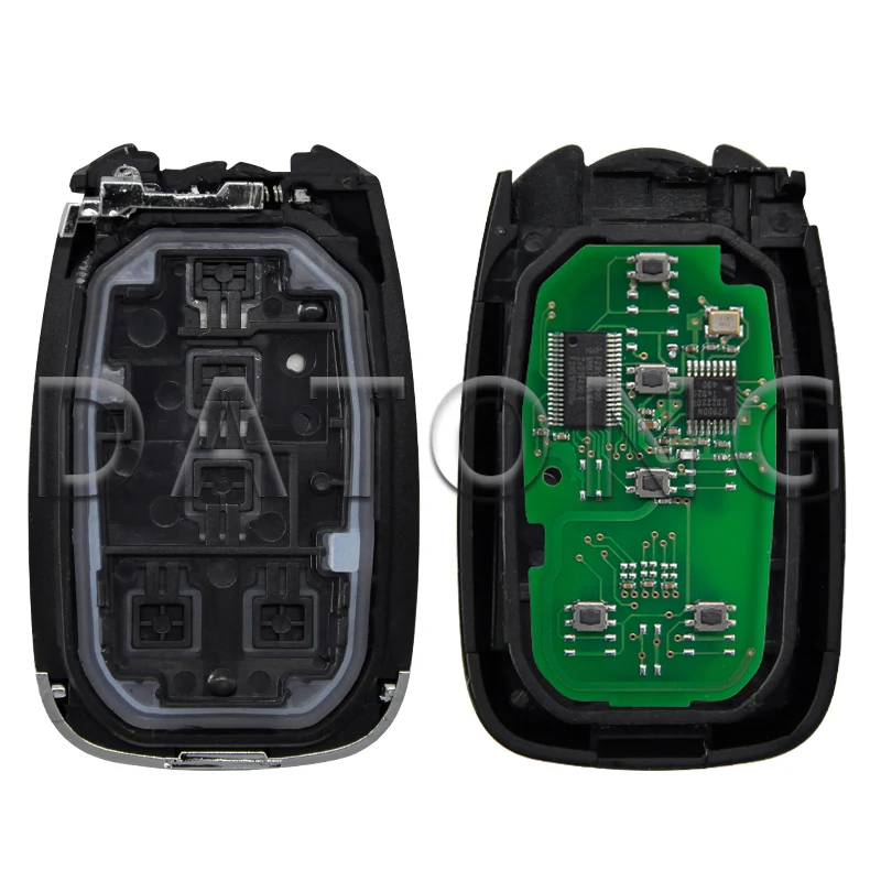 Llave de Control remoto de coche Datong World, para Chevrolet Cruze Malibu Spark Equinox 2016-2020 HYQ4EA con transpondedor Original ID46Chip