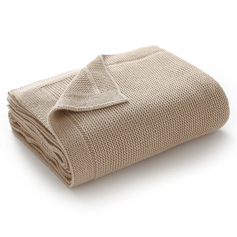 Mantas para bebé para todas las estaciones, manta multifunción de algodón para recién nacido, niño y niña, cochecito sólido para guardería, manta envolvente a cuadros de 100x80cm, esteras para lanzar
