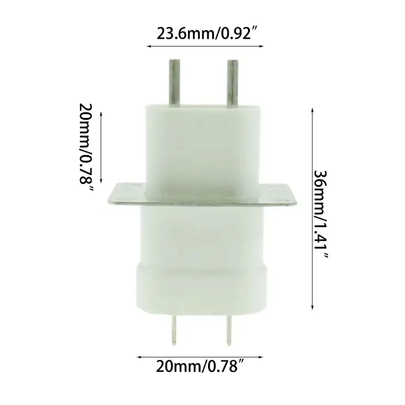 M2EE, paquete 10 piezas repuesto duraderas para horno microondas, enchufes con clavijas, tapones magnetrón para horno