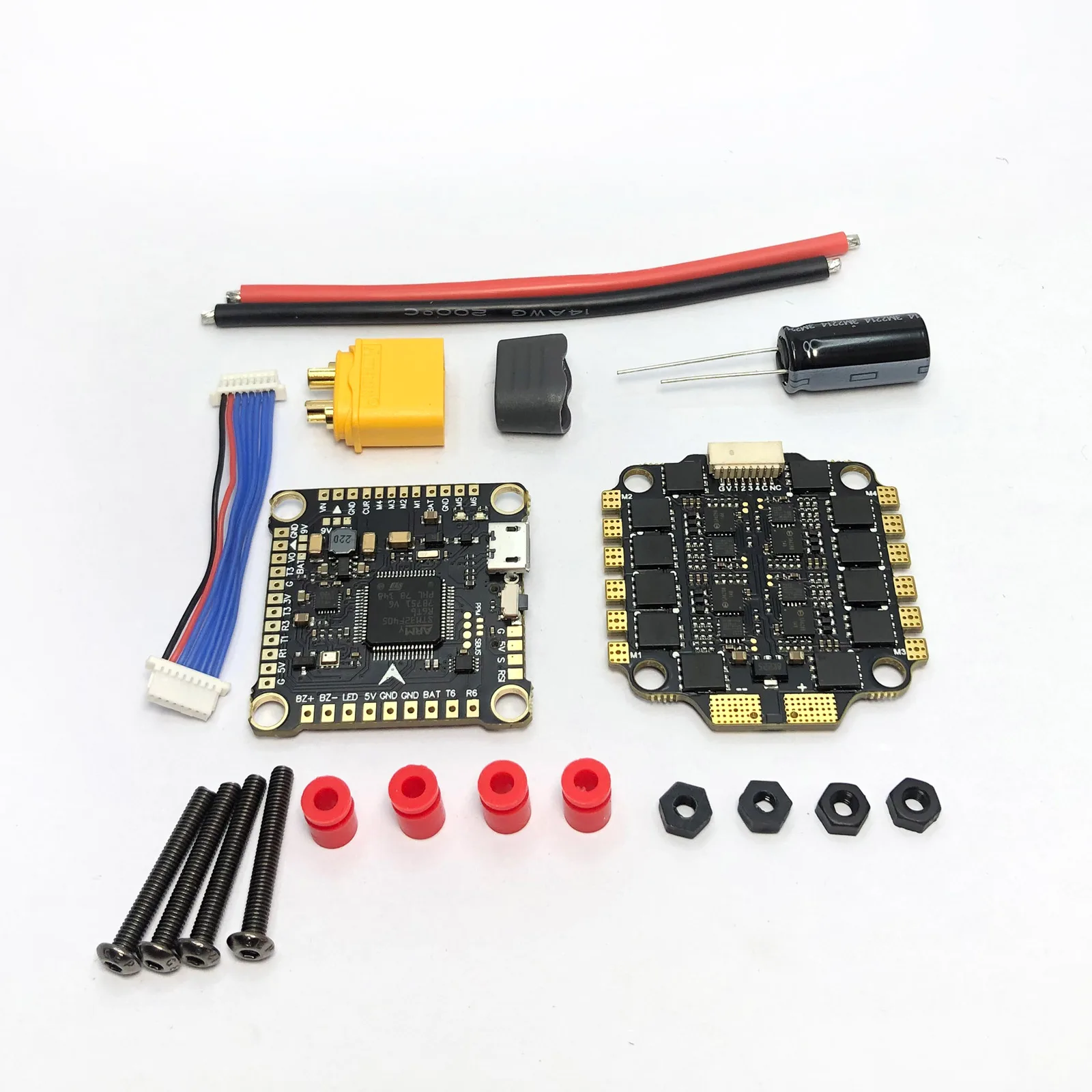 YSIDO nuevo F4 V3S PLUS Control de vuelo FC soporte BetaFlight/INAV BLS-45A/60A 4 en 1 ESC pila para RC Dron con visión en primera persona avión Quadcopter