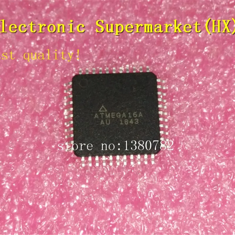 Envío Gratis, 50 unidades/lote, ATMEGA16A-AU ATMEGA16A ATMEGA16 QFP-44, IC Original Nuevo en Stock