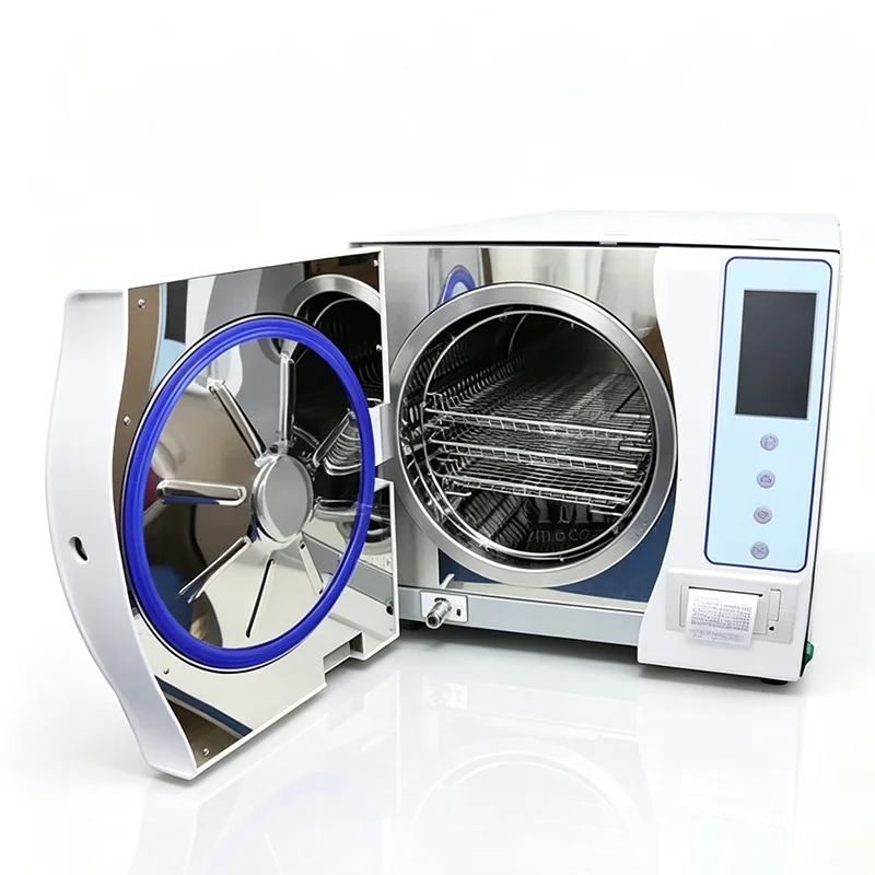 Autoclave Dental Estándar Europeo B, Esterilizador a Vapor para Consultorio Dental, Autoclave Clase B con Pantalla LED