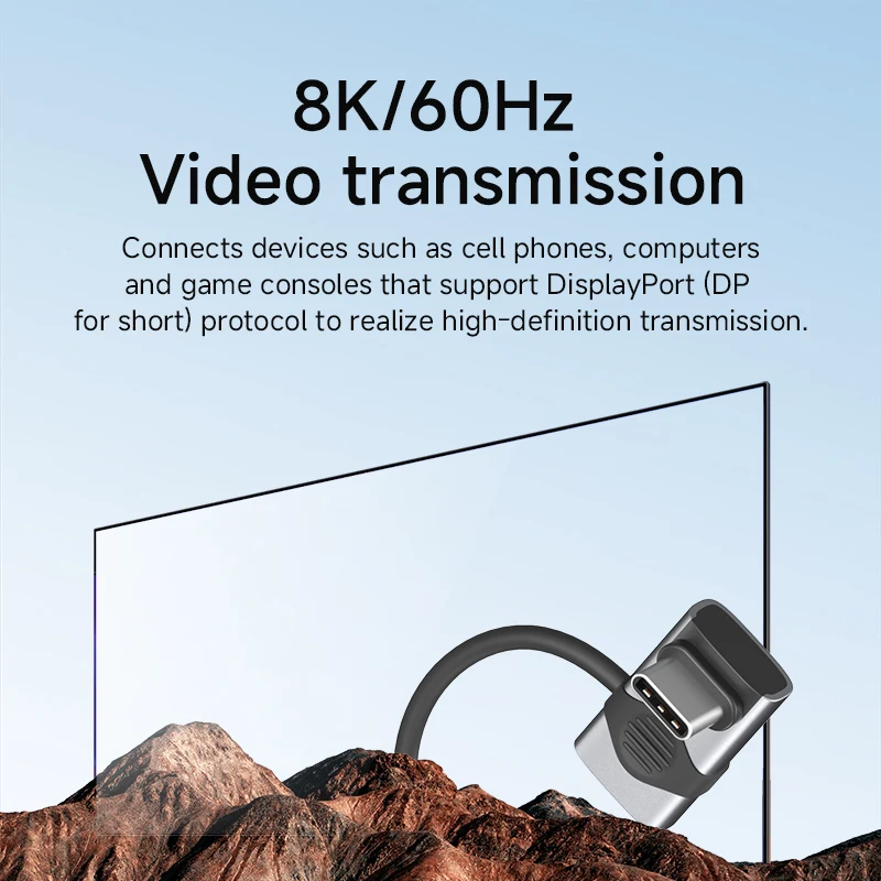 Hagibis-Adaptador USB C a C de 240W con cordón, convertidor de 80Gbps y 90 grados, adaptador USB4 de vídeo 8K para MacBook iPhone 17 Pro Tablet