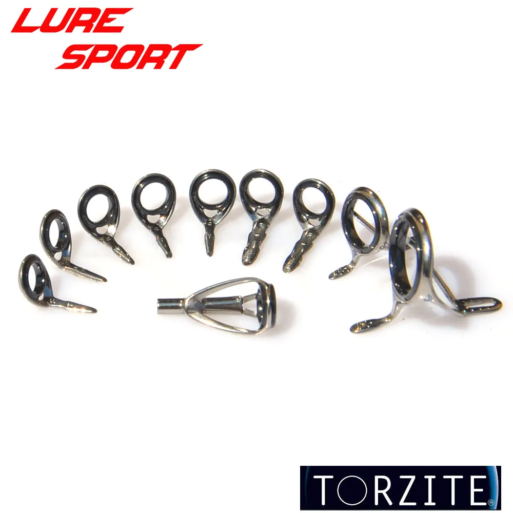 FUJI Titannium Frame10pc Set TORZITE Ring TLRVTG10 TKBTG TKTTG TKGTT SIC anillo TLRVSG10 TKTSG TKBSG TKGST componente de construcción de varilla
