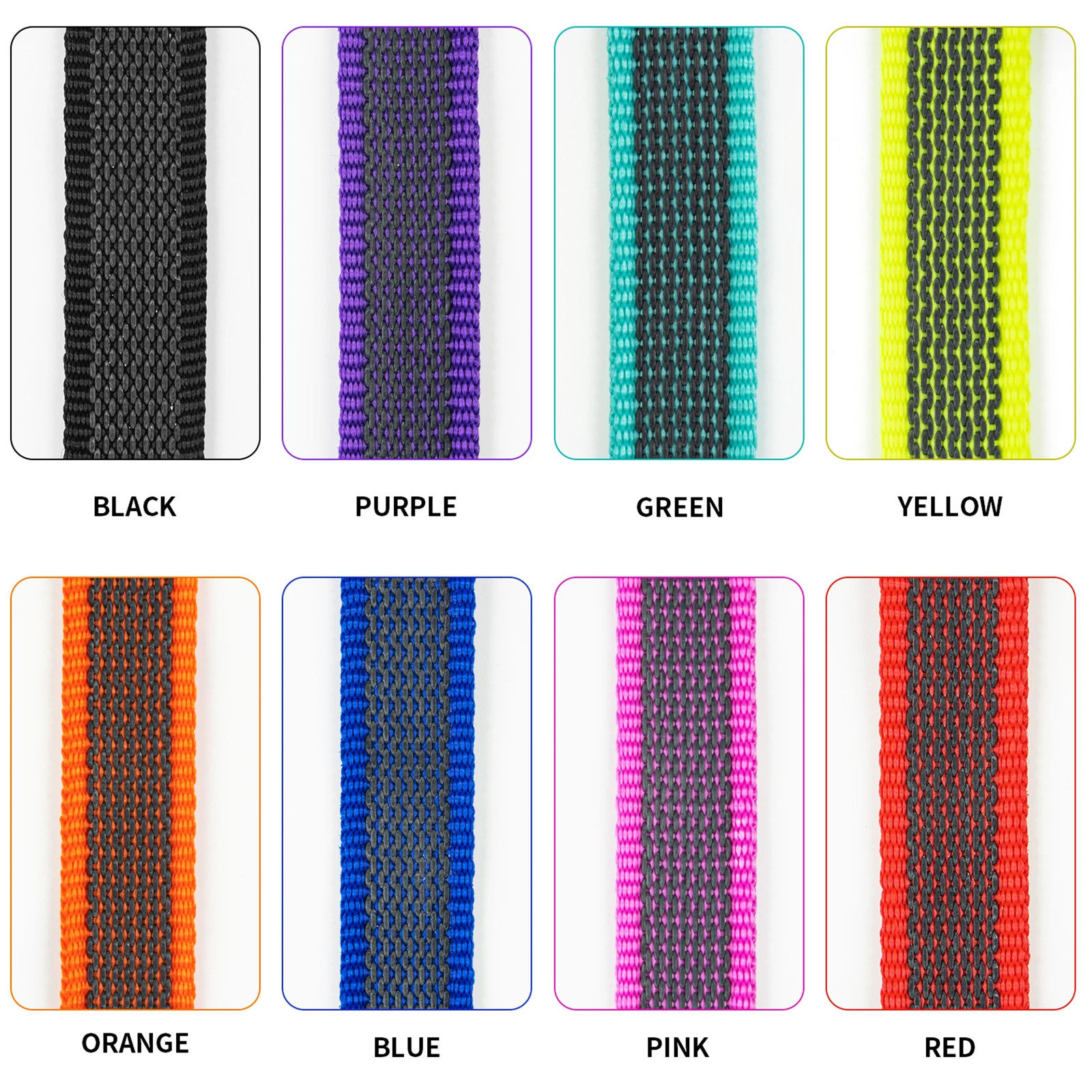 Correa para Perro de 1.5M/2M/5M/3M/15M, Correa de Látex y Seda, Fácil y Conveniente para el Entrenamiento, Correa Grande de Doble Color de 10 Metros