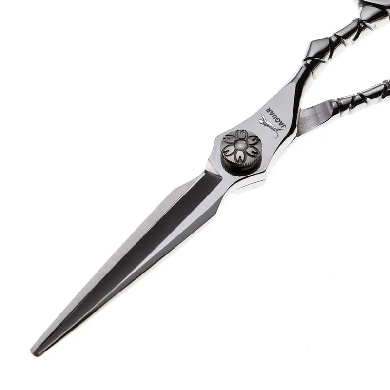 Juego de tijeras de peluquería profesionales de 6 pulgadas, tijeras de peluquero de corte + adelgazamiento, tijeras de pelo con personalidad de alta calidad, 30 dientes