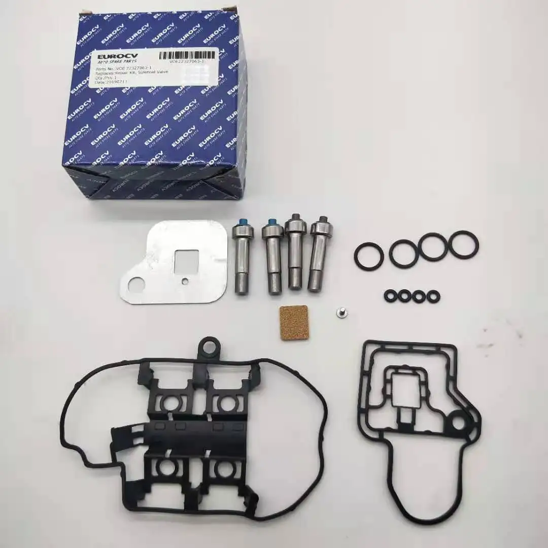 Kit de reparación de válvula solenoide de caja de cambios, piezas de repuesto para camiones Volvo VOE 22327063, 1