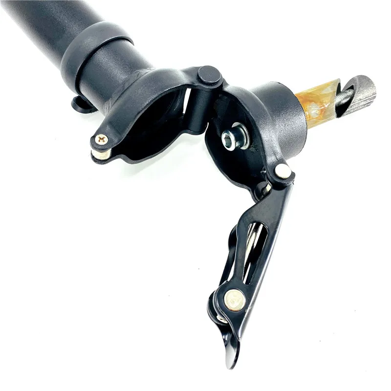 Extensión de vástago telescópico ajustable para bicicleta plegable, 14 pulgadas, doble sección, manillar de 25,4mm, horquilla de 22,2mm y 25,4mm