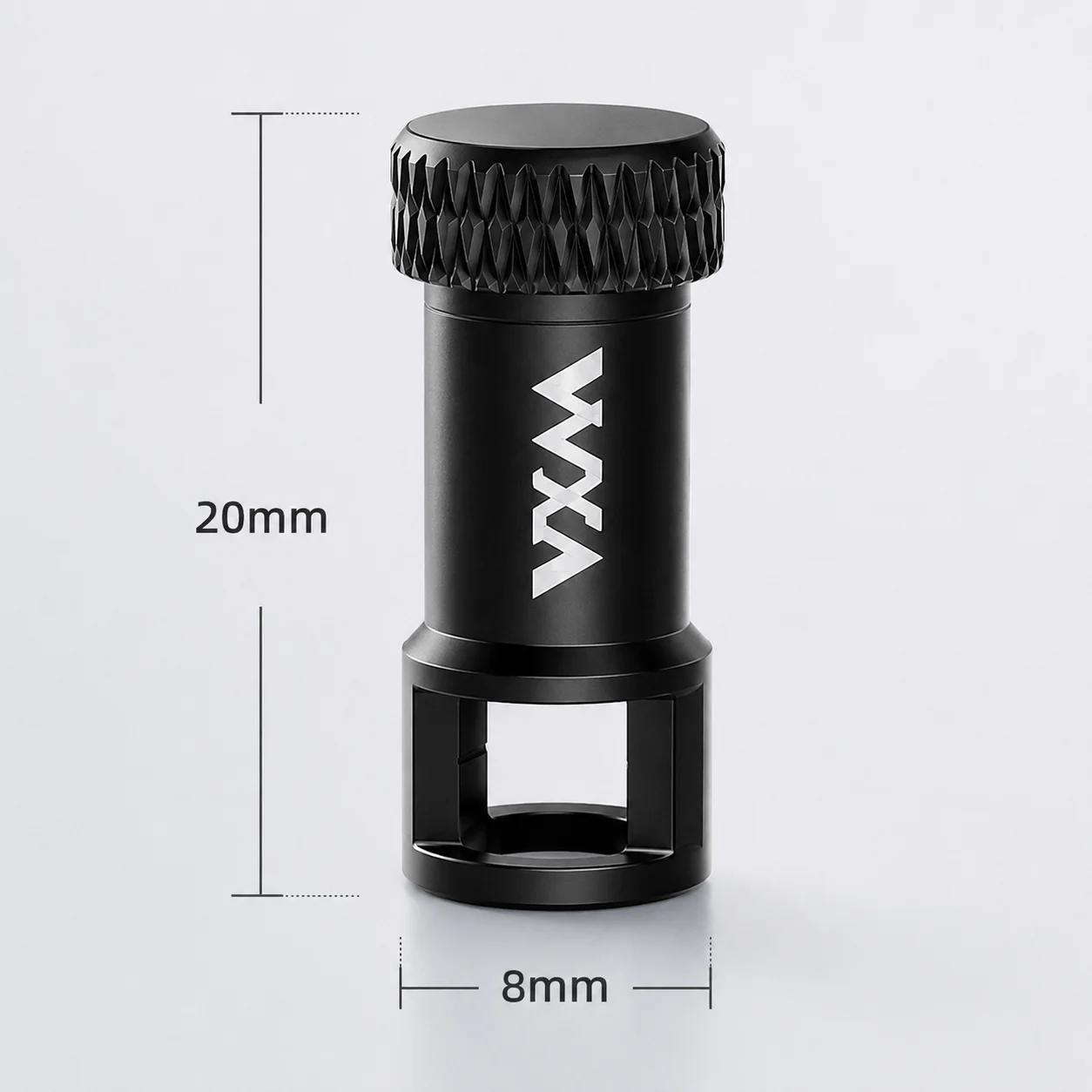 VXM Herramienta 2 en 1 para Válvulas Presta de Bicicleta, Extractor de Núcleo de Válvula de Aleación de Aluminio para Bicicletas de Carretera y Montaña, Piezas de Ciclismo a Prueba de Polvo