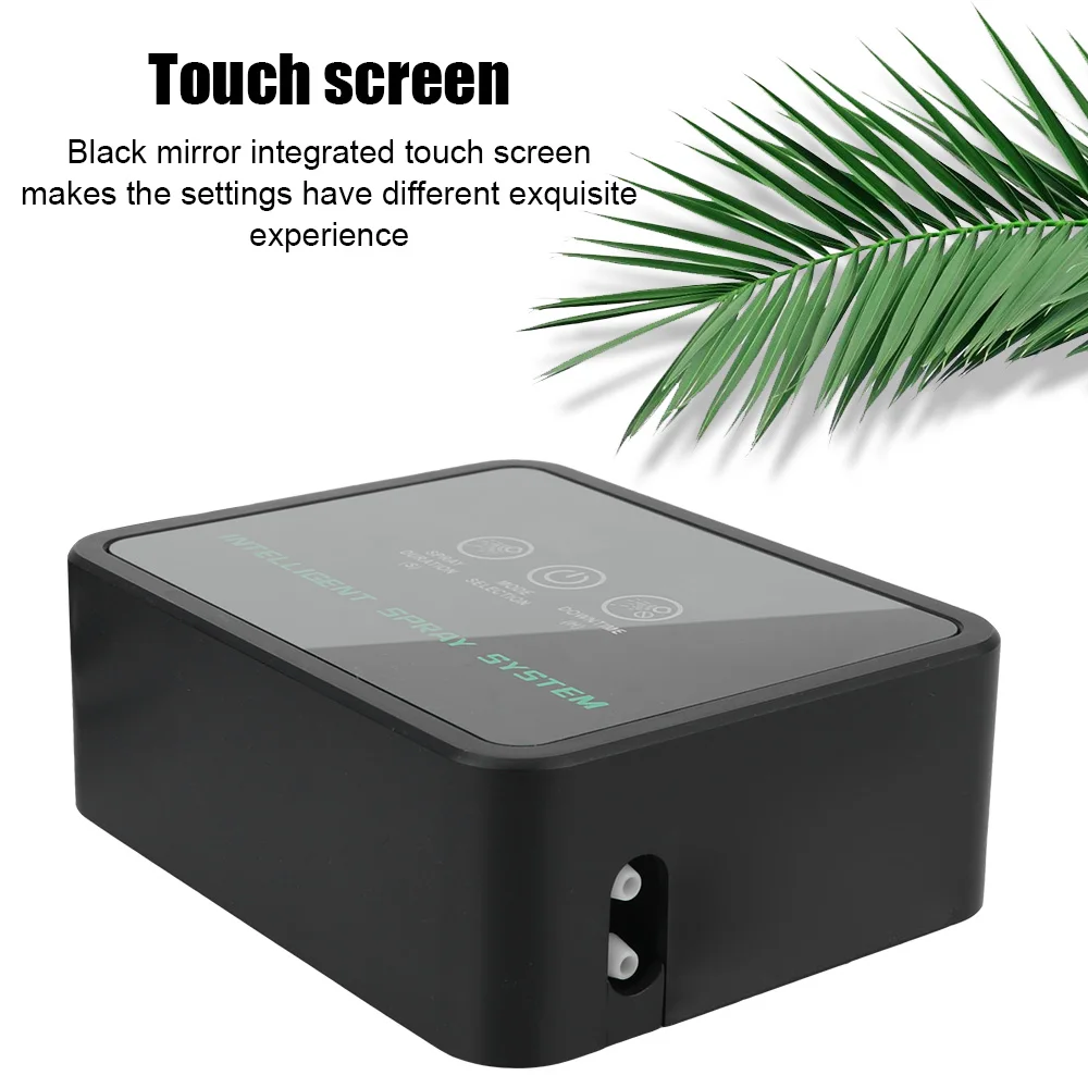 Pulverizador de plantas de jardín, sistema de riego automático con pantalla táctil, Kit de sistema de riego por pulverización