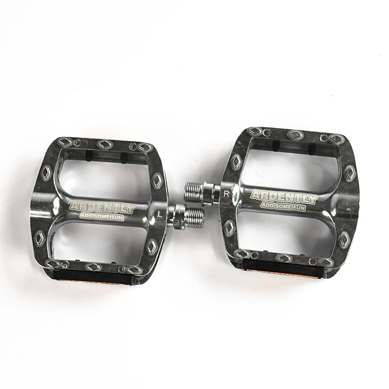 Ardenly-pedales de aleación de aluminio para bicicleta de carretera, engranaje fijo, 2DU, Pedal de rodamiento, plataforma plana, accesorios de piezas de ciclismo