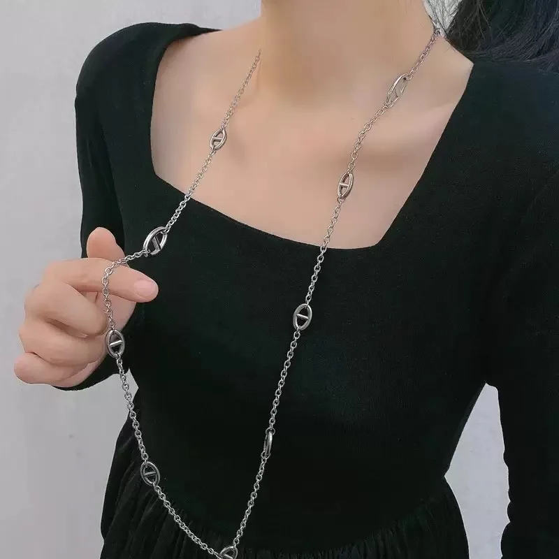 Collar de Acero Inoxidable para Parejas, Venta Caliente 2026, Pulsera Multifuncional de Moda con Múltiples Capas, Mismo Estilo para Hombre y Mujer