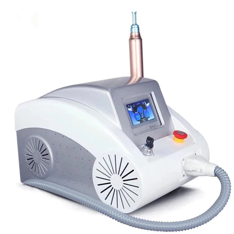 Máquina de eliminación de tatuajes con láser Pico Nd Yag conmutado Q, dispositivo láser, eliminación de pecas y rejuvenecimiento de la piel