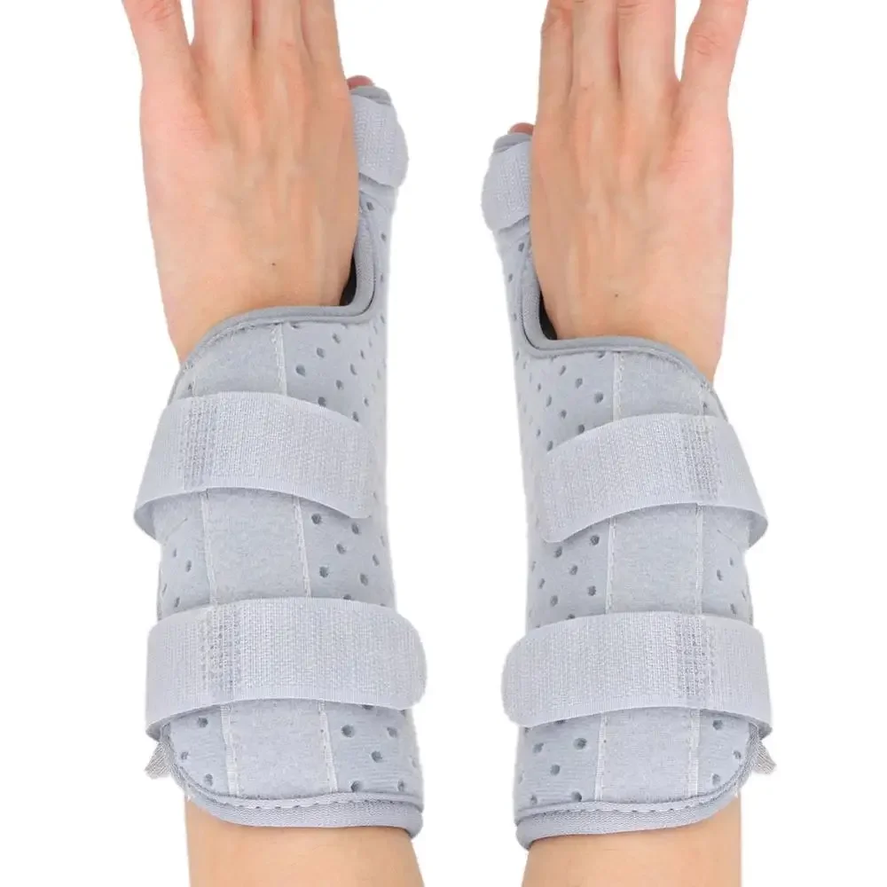 1 Unidad de Férula de Fijación para Tendina del Pulgar y Muñeca, Soporte de Muñeca, Inmovilizador de Dedos para Valgo del Pulgar, Esguince, Fractura, Estabilización Fija