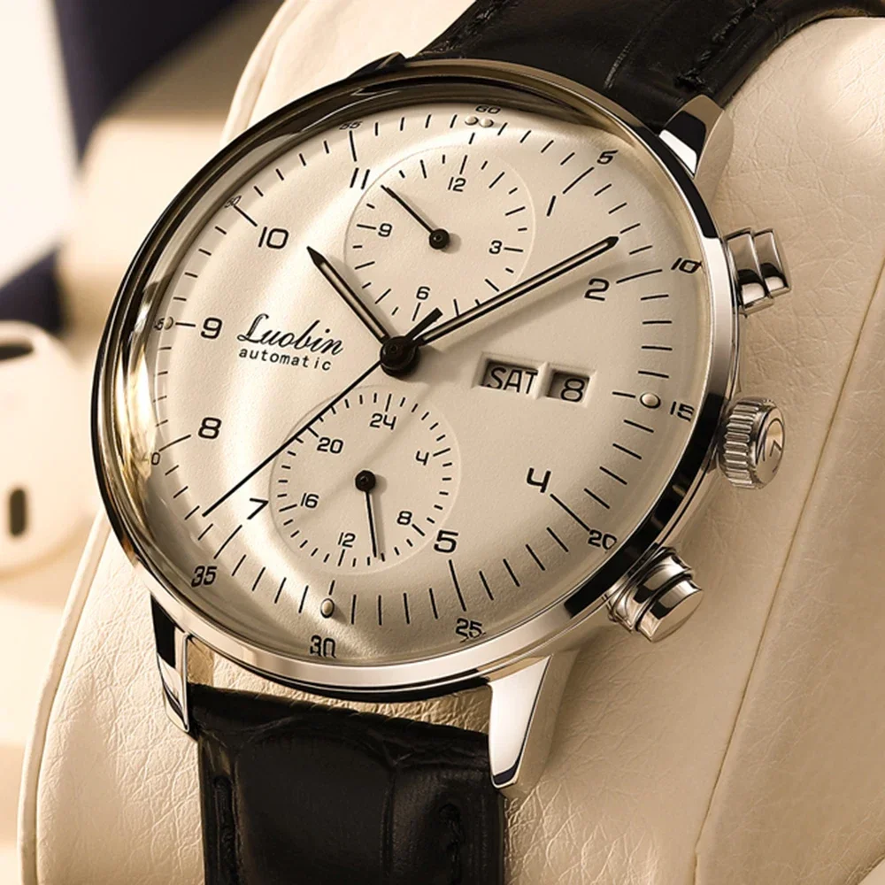 Relojes mecánicos De moda para Hombre, reloj De pulsera automático De negocios, reloj De diseño luminoso De acero inoxidable, Reojes De Hombre, nuevo 2023