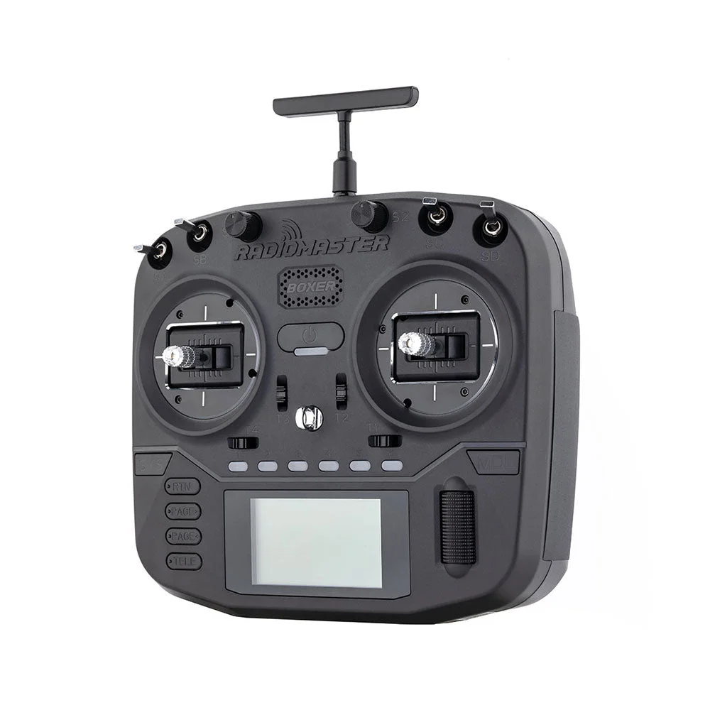 Controlador de Radio RADIOMASTER Boxer M2 FCC/LBT 4 en 1 ELRS 2,4G 16 canales transmisor de cardán Hall EdgeTX para Dron FPV