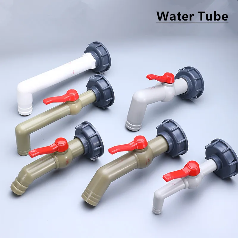 Adaptador para Tanque IBC, Conector de Válvula para Cubo de Agua, Conector de Riego para Jardín, Grifo de Manguera de Fácil Uso, Alta Calidad