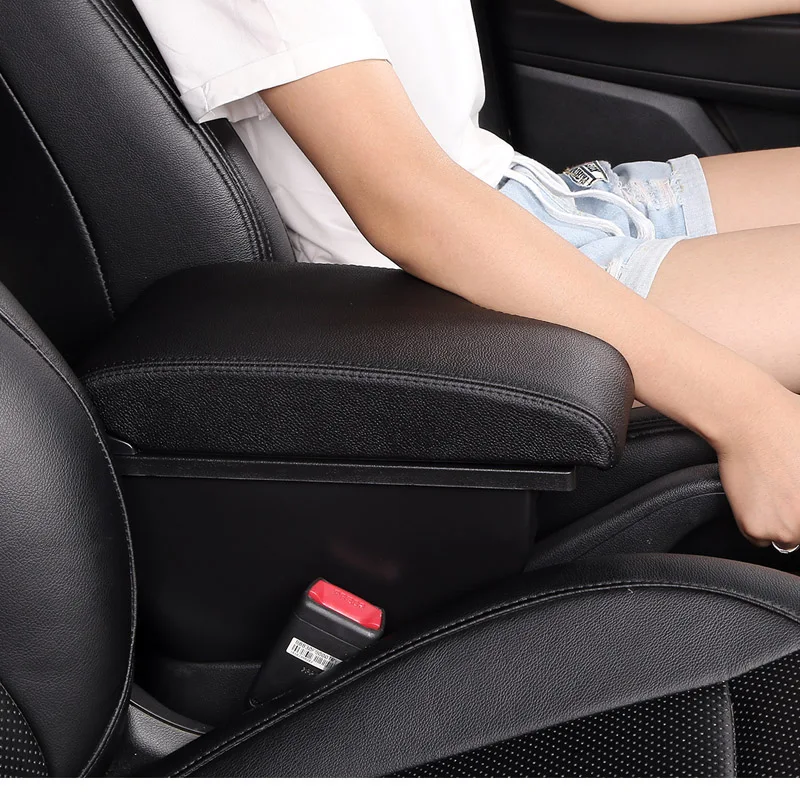 Para Toyota Hilux caja de reposabrazos para Toyota Hilux reposabrazos de coche reemplazo de piezas interiores caja de almacenamiento accesorios de coche con carga USB