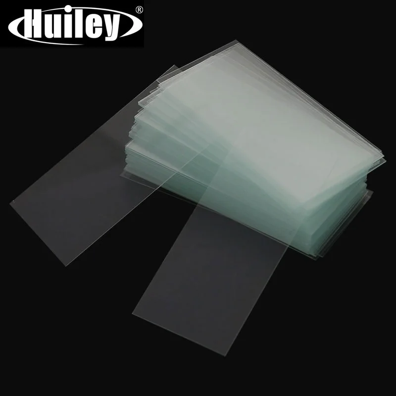 100 Unidades de Portaobjetos de Vidrio para Microscopio de 24x50 mm, Portaobjetos en Blanco, Accesorios para Microscopio, Grosor de 0.13-0.17 mm