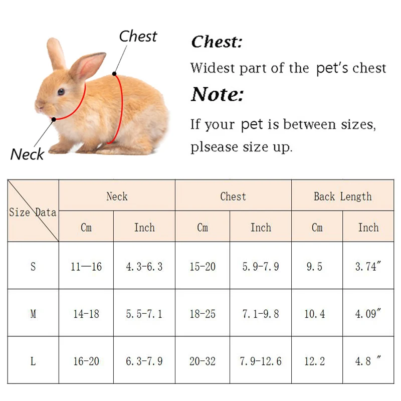 Arnés y Correa Ajustables para Mascotas, para Conejos, Gatos, Hurones, Paseos al Aire Libre, Accesorios para Mascotas, Lapin Accessoires Pour Animaux