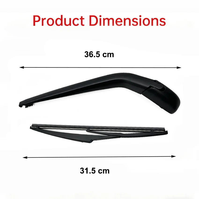 Escobilla limpiaparabrisas trasera para Toyota Yaris 1,5G 12 "/300mm parabrisas de coche goma 2008 2009 2010 2011 2012 2013