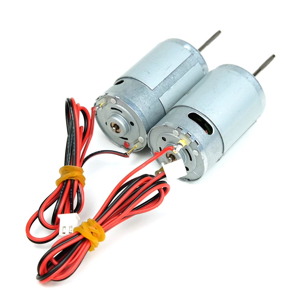 Propulsor subacuático de 6V-12V, Motor 390 de 13000RPM con junta impermeable de goma para cebo de pesca RC, propulsor impermeable para barco