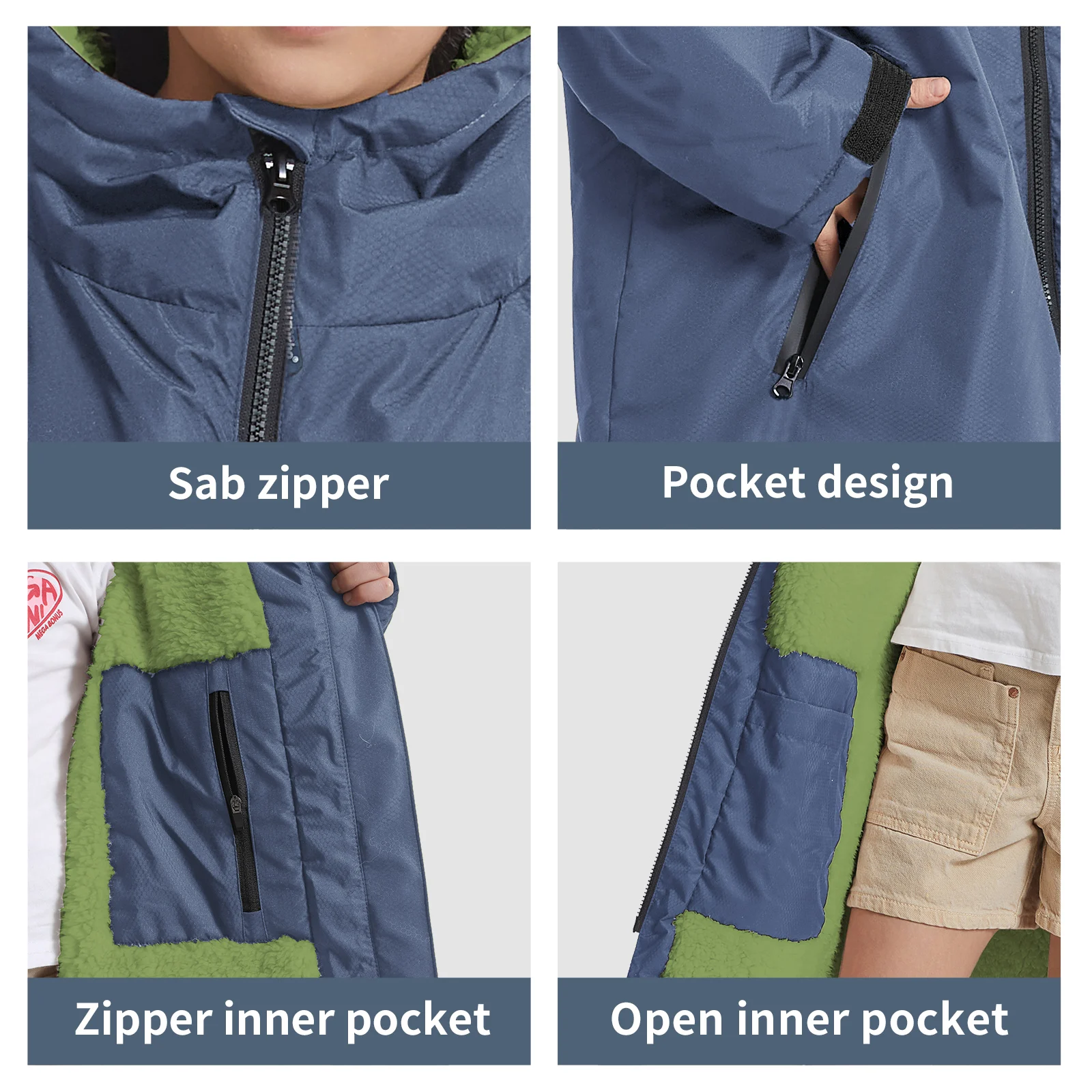 Mutao Bata cambiante de secado rápido, ultrasuave, impermeable, de secado rápido, suave y acogedor, perfecta para nadar, surfear y bucear