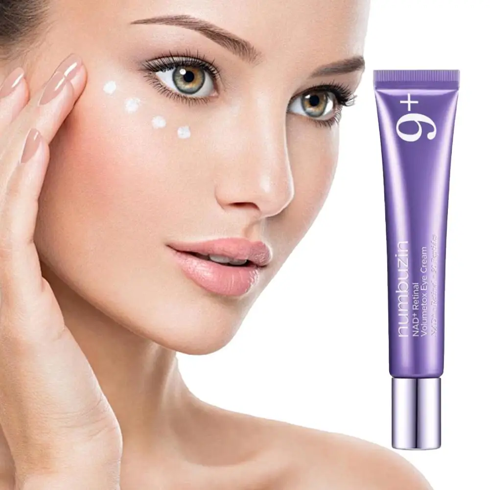 Numbuzin No.9 NAD+ Retinal Volumetox Crema para Ojos 20ml - Cuidado Antiarrugas, Ojeras, Hinchazón y Atenúa Líneas Finas, Cuidado de la Piel de los Ojos