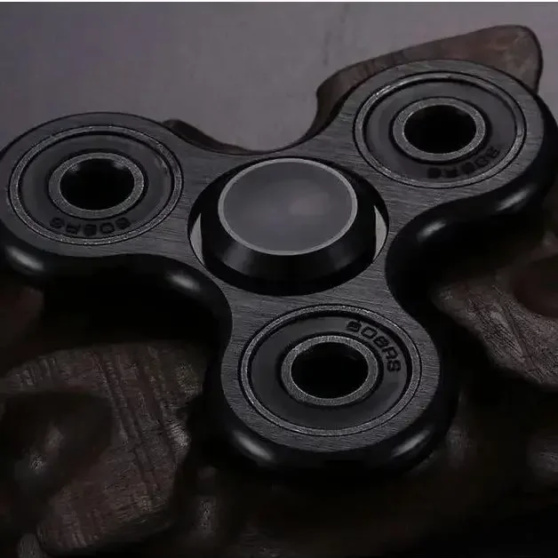 Fidget Finger Spinner, Spinners de mano de Metal de aleación, juguetes de descompresión para aliviar el estrés para niños y adultos, regalos divertidos