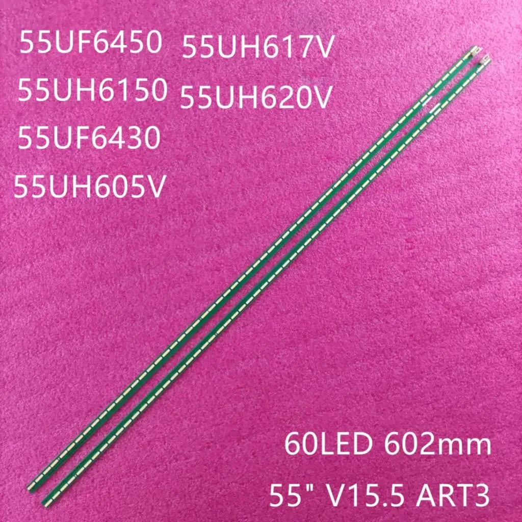 Retroiluminación LED para 55UH605V 55UH620V 55UH617V 55UH6150 55UF6430 55UH615V 55UF680v 55UH6257 55UF7767 55UH625V 6922L-0159A