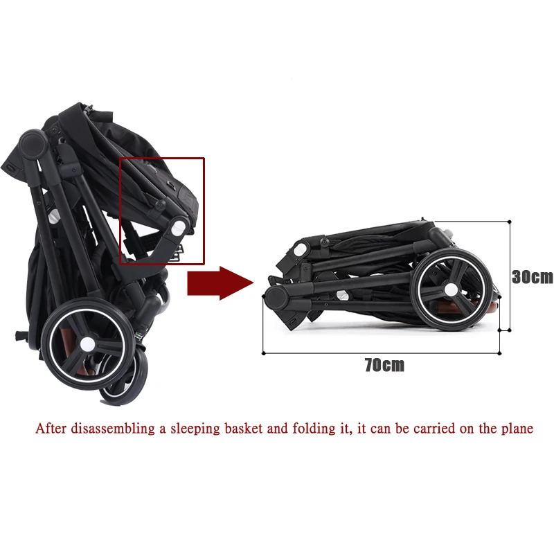 NUEVA Carriola para Bebés Gemelos 3 en 1 con Asiento de Auto, Ligera y Plegable para Subir al Avión, Carriola Multifuncional para Dos Niños