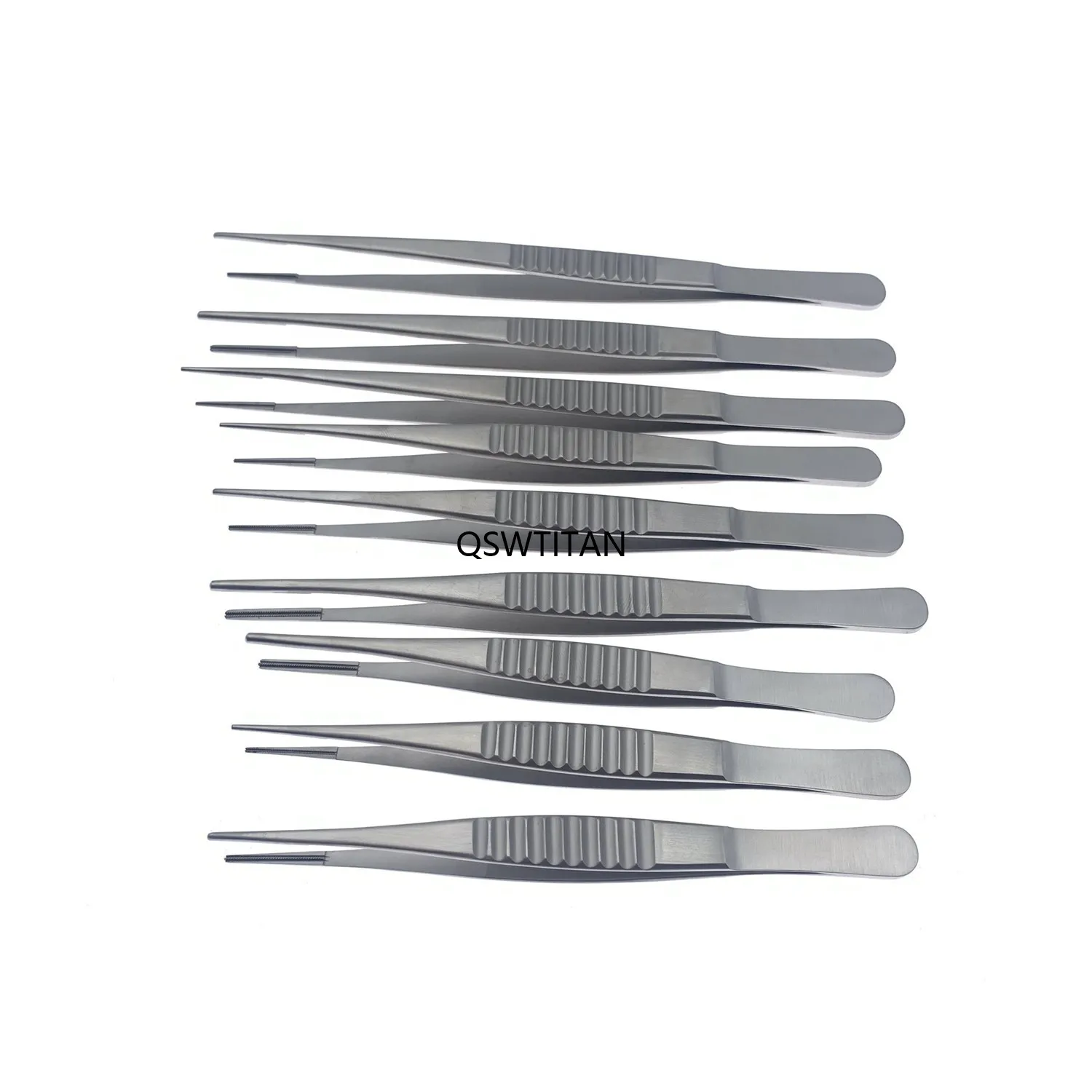 Vascula de acero inoxidable y disección cardíaca ForcepsAtraumatic tips pinzas para tejidos instrumentos microquirúrgicos