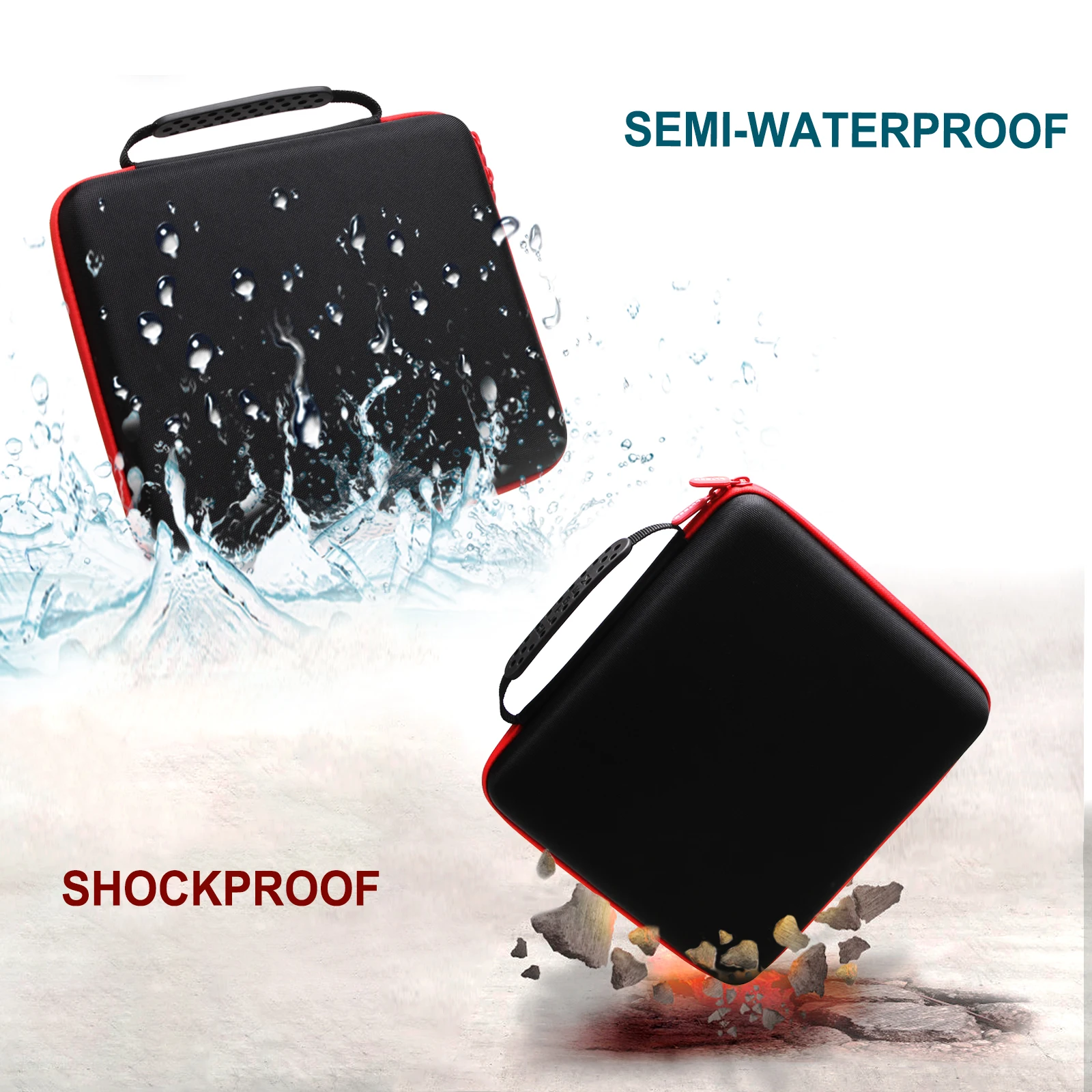 LTGEM Estuche rígido de EVA para controlador de almohadilla MIDI AKAI Professional APC Mini MK2, bolsa de almacenamiento de transporte protectora impermeable (solo estuche)