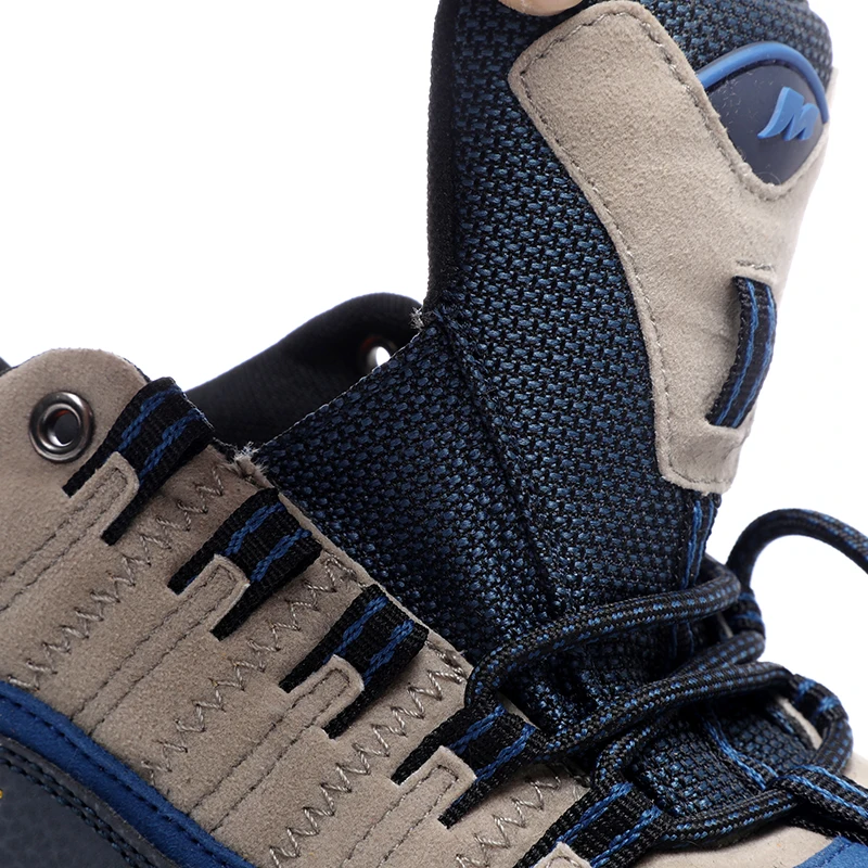 Zapatos de Trekking para amantes del aire libre, zapatos de senderismo impermeables para hombres, botas de montaña de cuero genuino, zapatos tácticos de caza en el bosque
