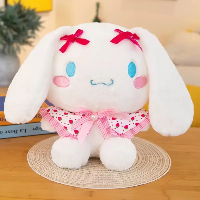 NUEVO Peluche de Hello Kitty y Kuromi de 22-25cm, Juguete de Peluche Suave para Niñas, Muñeco de Peluche de My Melody y Cinnamoroll, Regalos