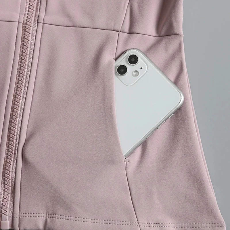 Chaqueta deportiva de Yoga transpirable ajustada para mujer, deportes profesionales para correr, Top de manga larga para efecto adelgazante, otoño