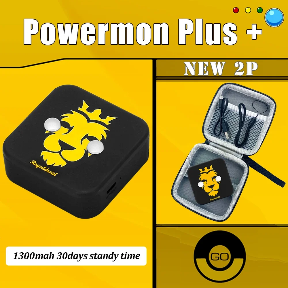 Pulsera recargable compatible con Bluetooth para Powermon, accesorios para juegos Android IOS, 1P, 2P, 3P