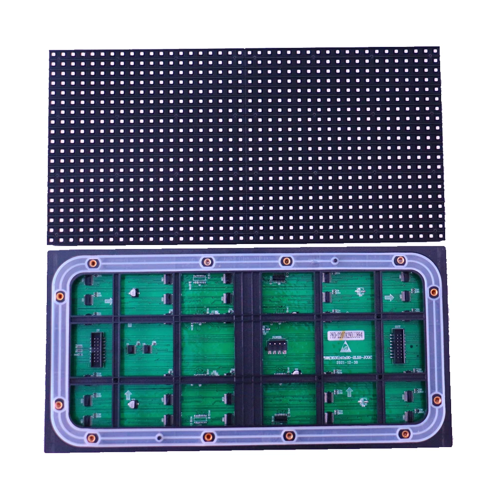 Panel de Pantalla LED para Exteriores HD SMD P8 RGB a Todo Color, 320x160mm, Resistente al Agua, Módulo de Pantalla, Matriz de Puntos P5 P6, Cartel Publicitario