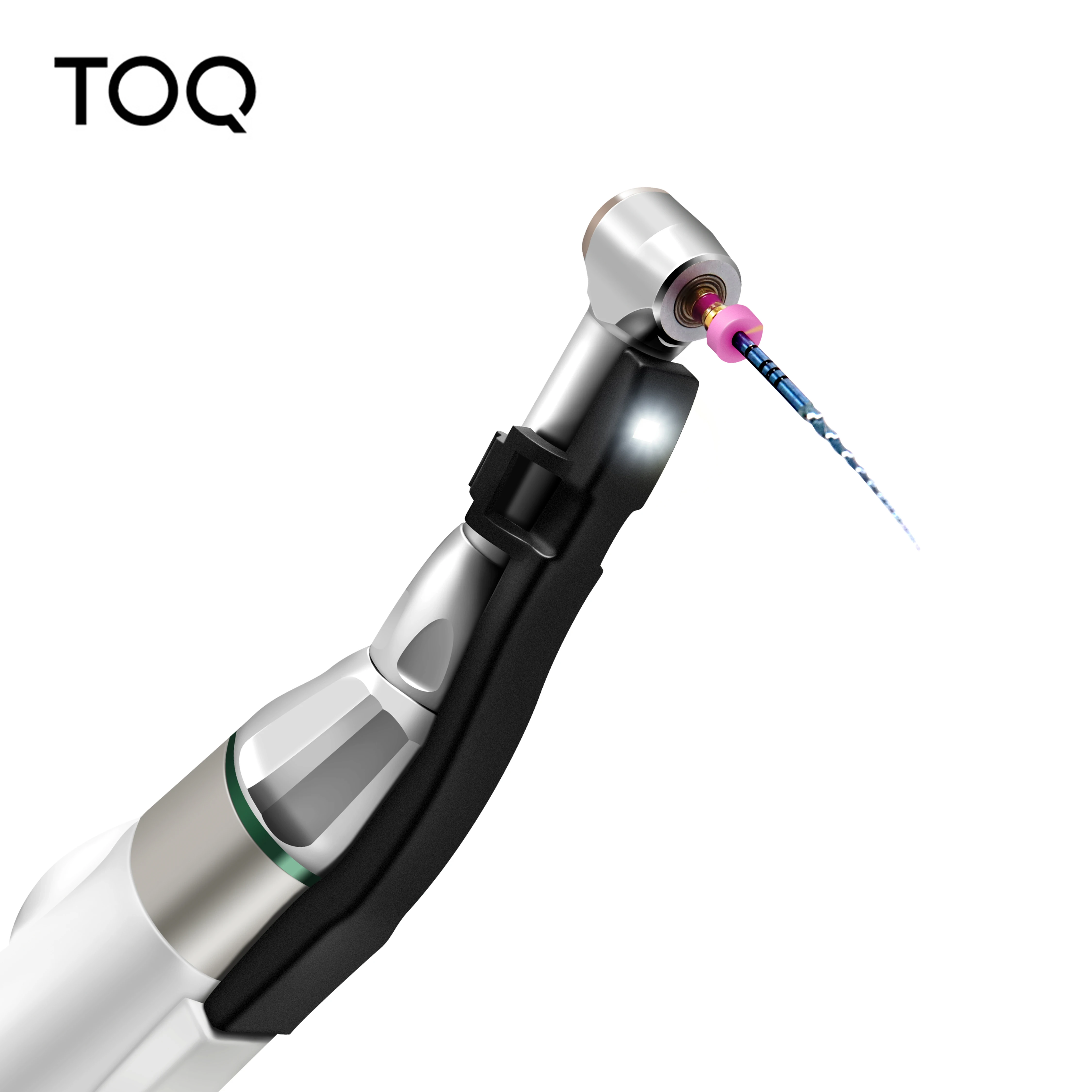 Motor Endo inalámbrico Dental inteligente con luz LED instrumento endodóntico de contraángulo de reducción 16:1