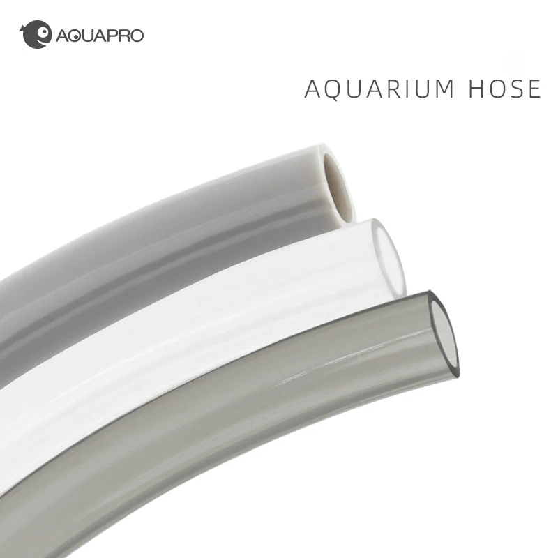AQUAPRO 3m pecera tubería de agua de PVC tubería de intercambio de agua de acuario resistente a la corrosión bomba de agua filtro cubo tubería de agua suave