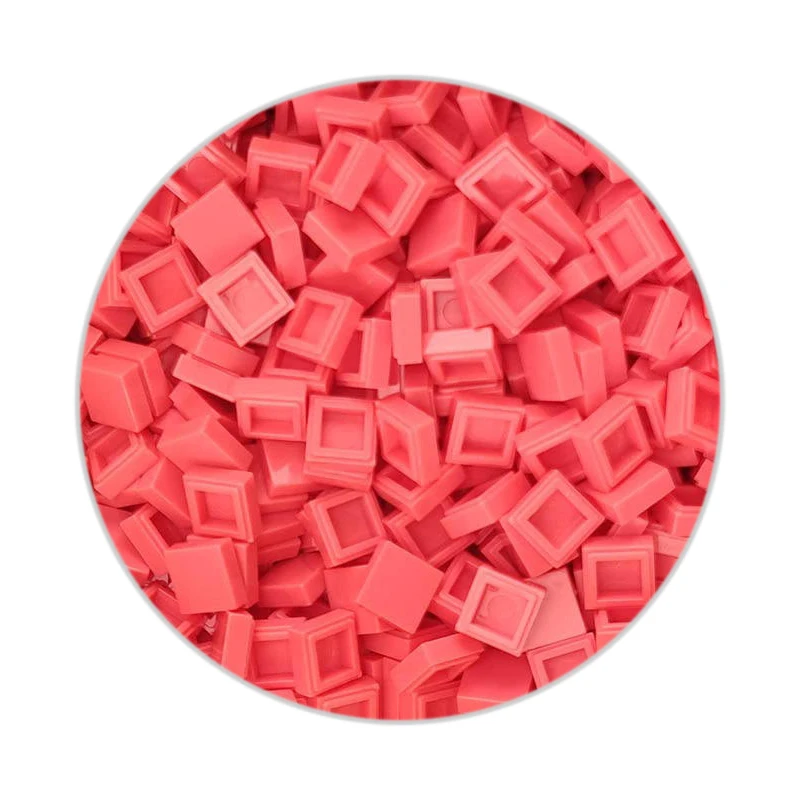200/330/660 piezas de placas de partículas de píxeles MOC lisas 1x1, bloques de construcción DIY, ladrillos cuadrados planos, juguete para niños 3070